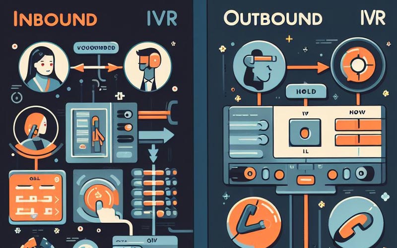 inbound IVR vs outbound IVR
